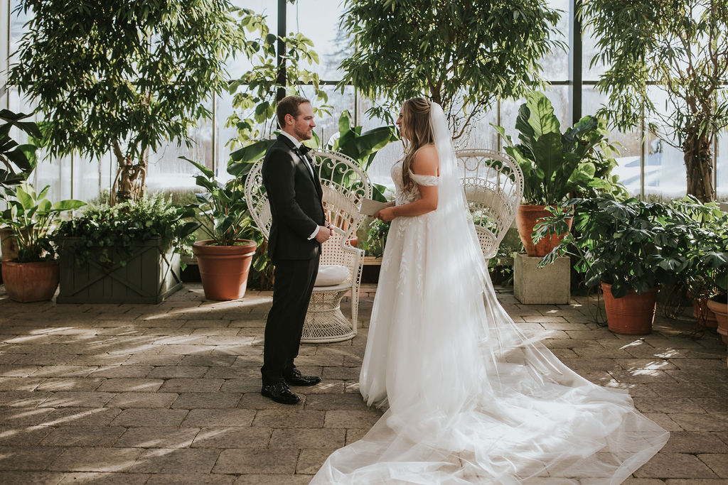 Planterra Conservatory Detroit Wedding | Shauna Wear Photography