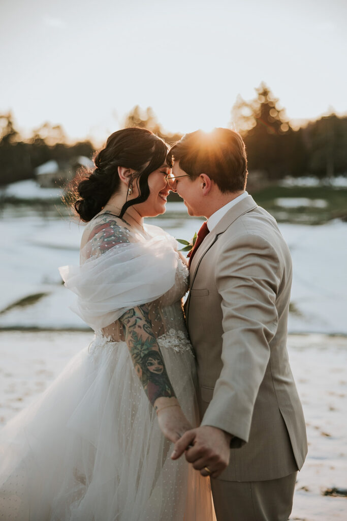 Midland Country Club wedding portrait of bride + groom | Shauna Wear Photography
