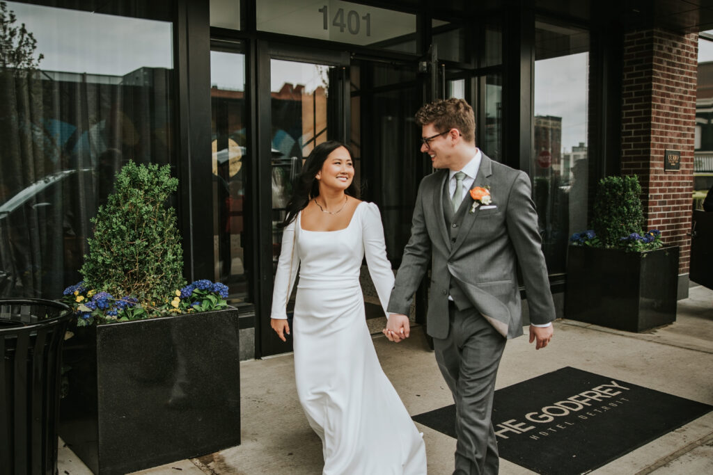 Modern Wedding at Brooklyn Detroit | Shauna Wear Photography