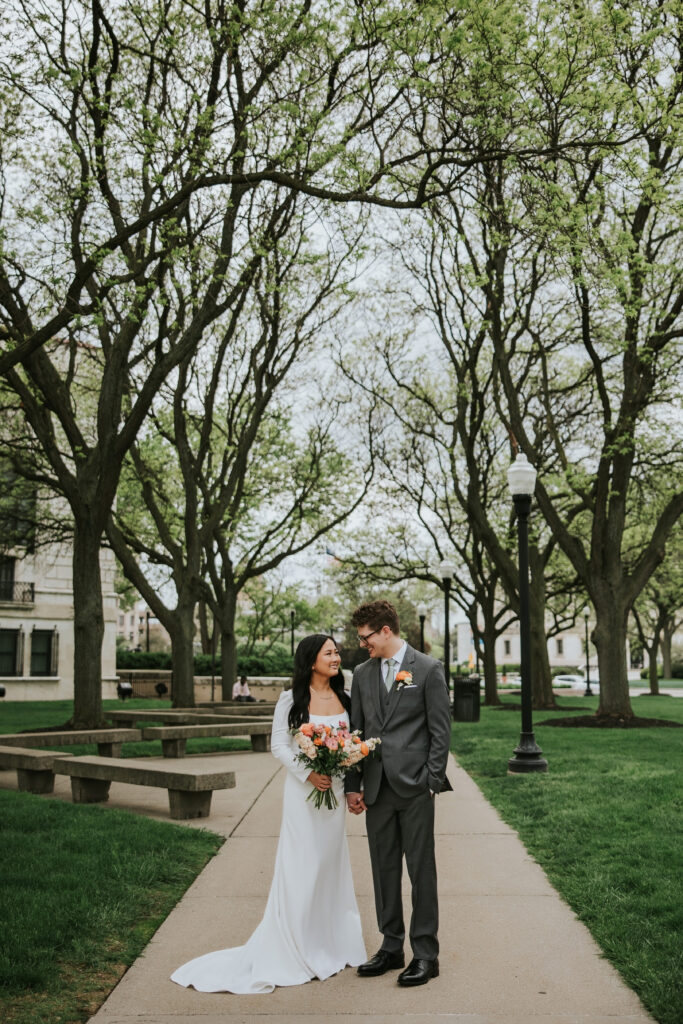 Modern Wedding at Brooklyn Detroit | Shauna Wear Photography