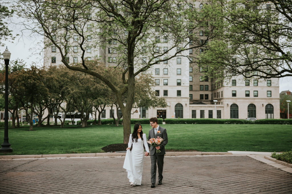 Modern Wedding at Brooklyn Detroit | Shauna Wear Photography