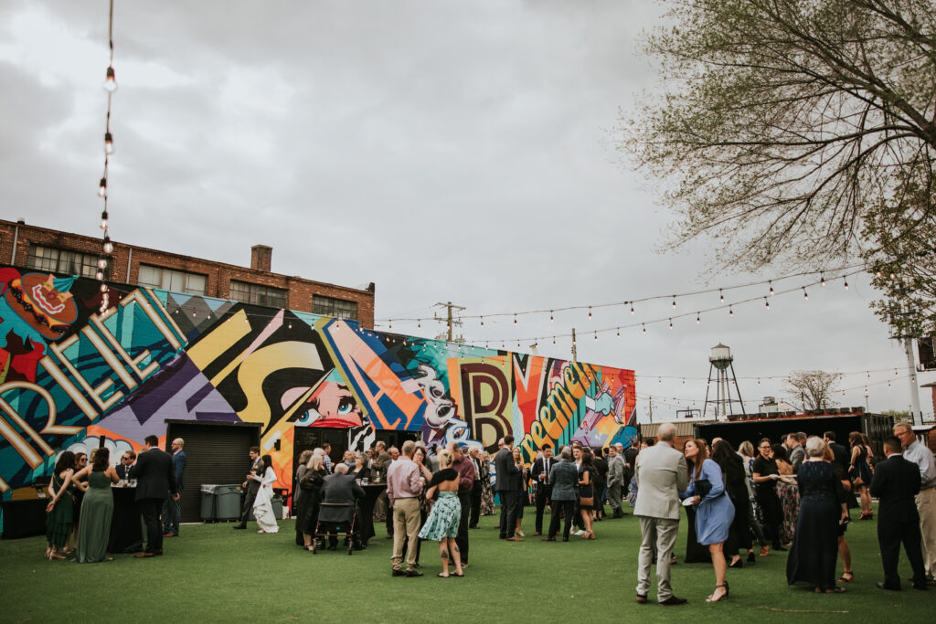 Modern Wedding at Brooklyn Detroit | Shauna Wear Photography