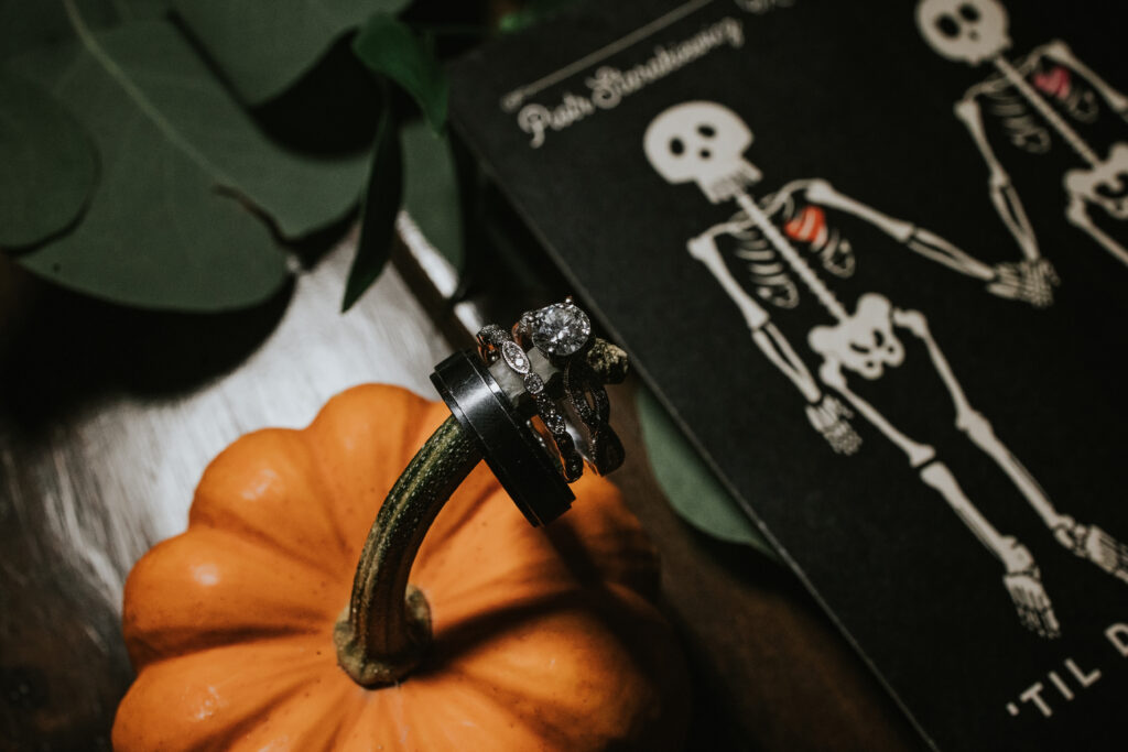 Halloween Wedding at Odin's Owl | Shauna Wear Photography