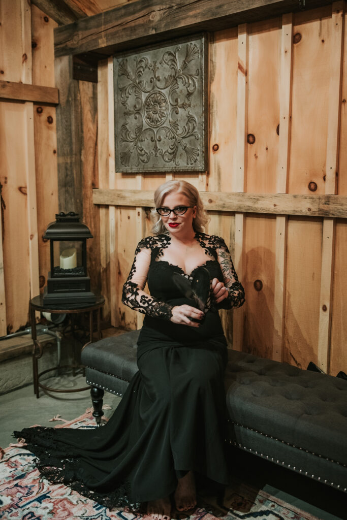 Halloween Wedding at Odin's Owl | Shauna Wear Photography