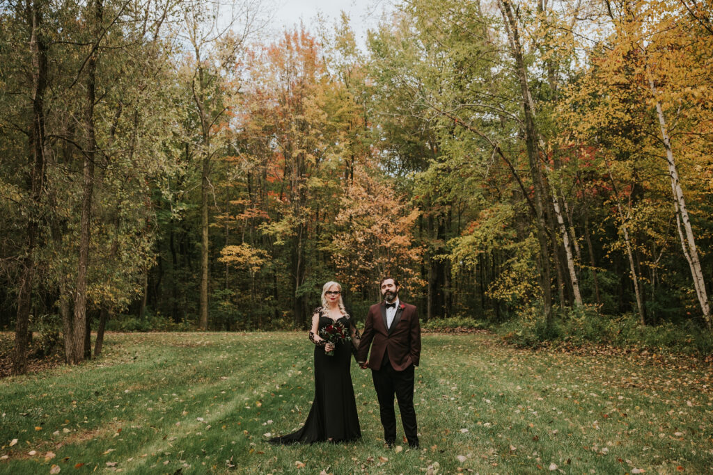 Halloween Wedding at Odin's Owl | Shauna Wear Photography