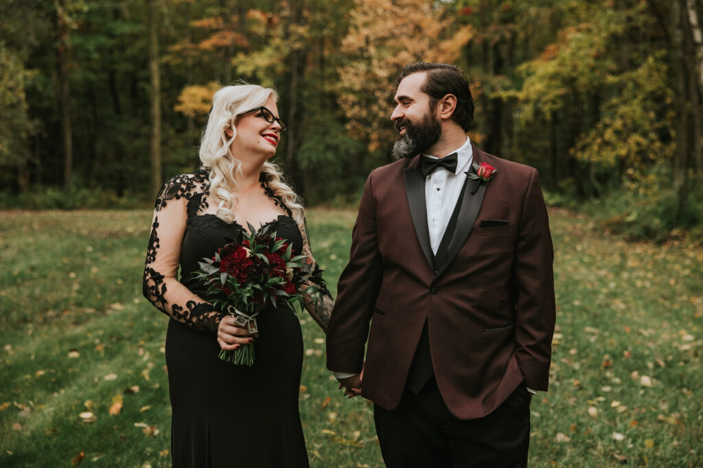 Halloween Wedding at Odin's Owl | Shauna Wear Photography