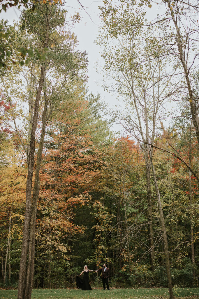 Halloween Wedding at Odin's Owl | Shauna Wear Photography