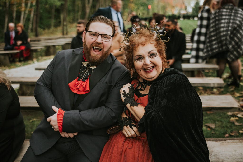 Halloween Wedding at Odin's Owl | Shauna Wear Photography