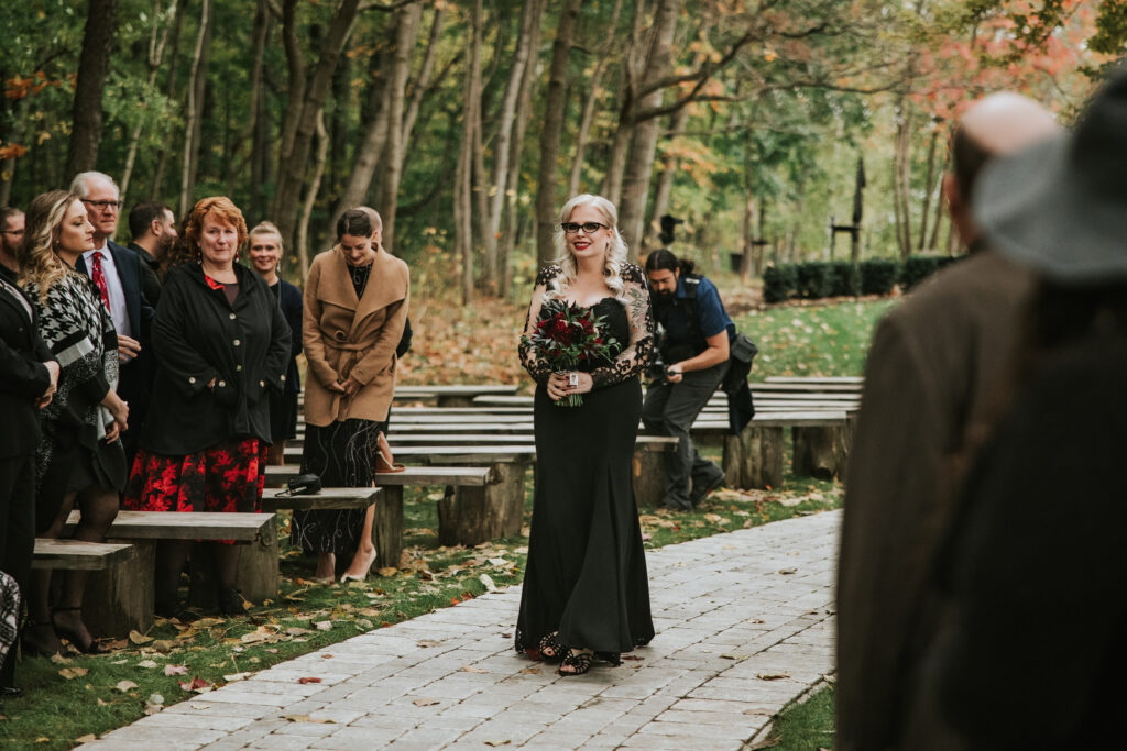 Halloween Wedding at Odin's Owl | Shauna Wear Photography