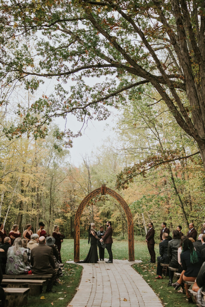 Halloween Wedding at Odin's Owl | Shauna Wear Photography