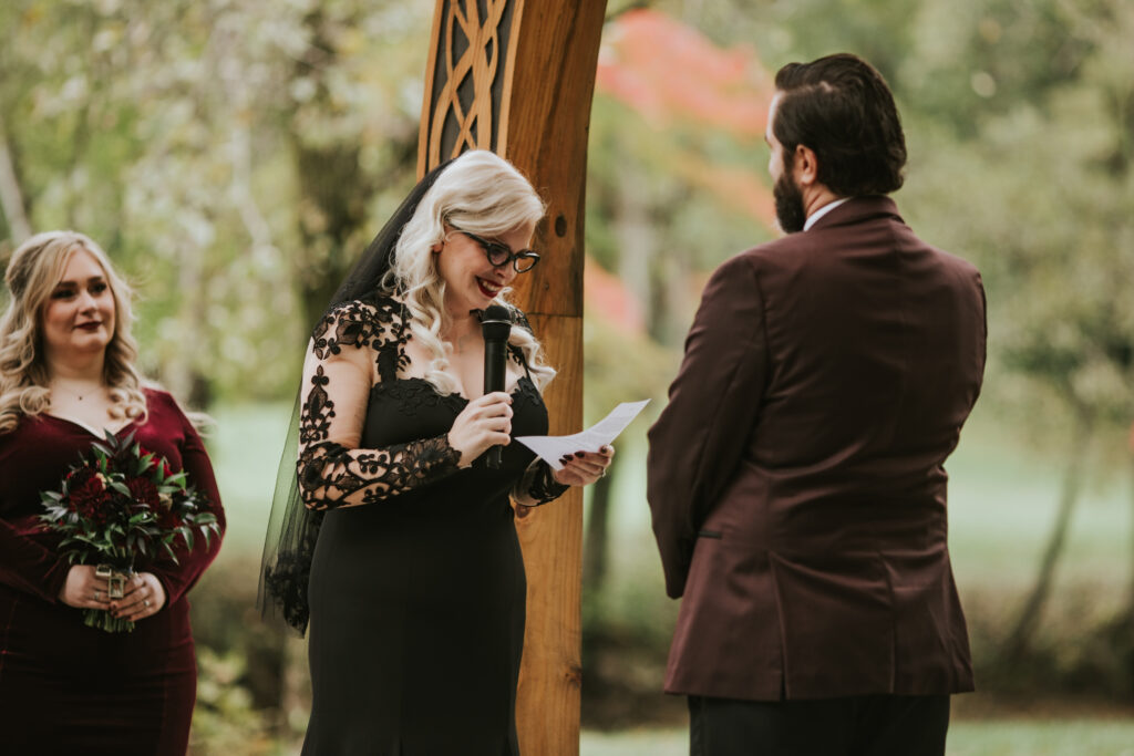 Halloween Wedding at Odin's Owl | Shauna Wear Photography