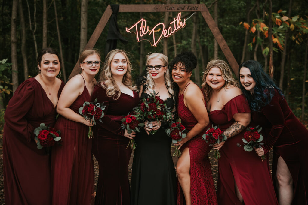 Halloween Wedding at Odin's Owl | Shauna Wear Photography