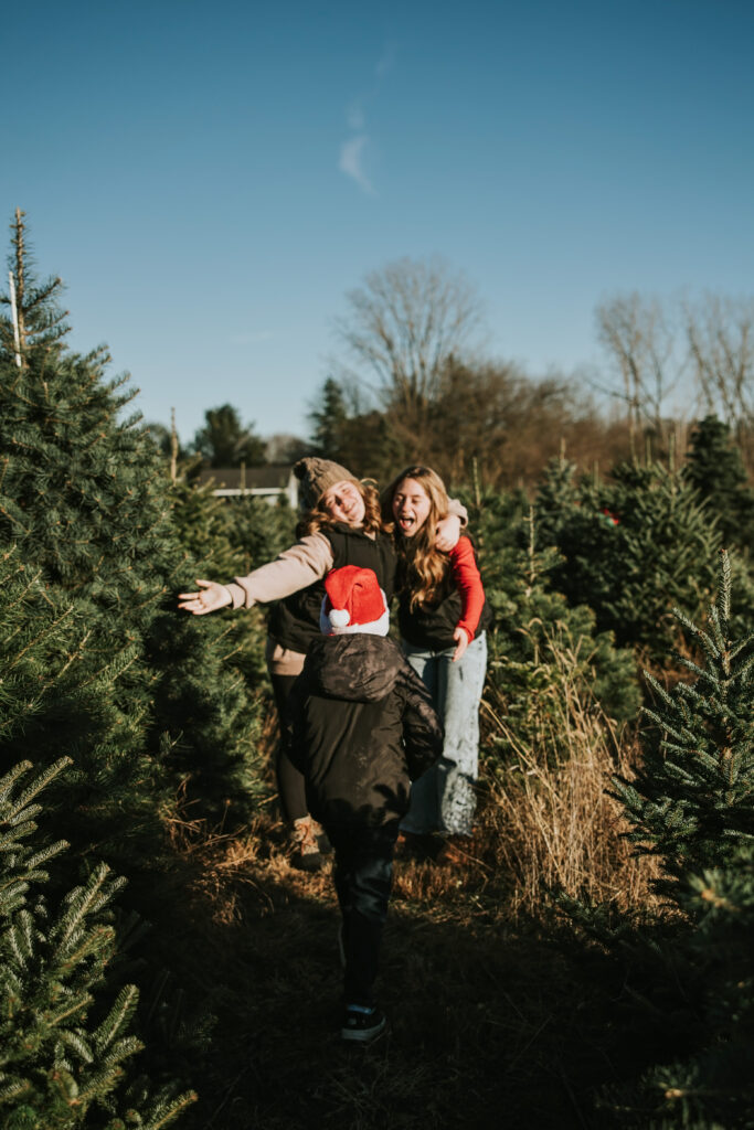 Candy Cane Christmas Tree Farm | Shauna Wear Photography