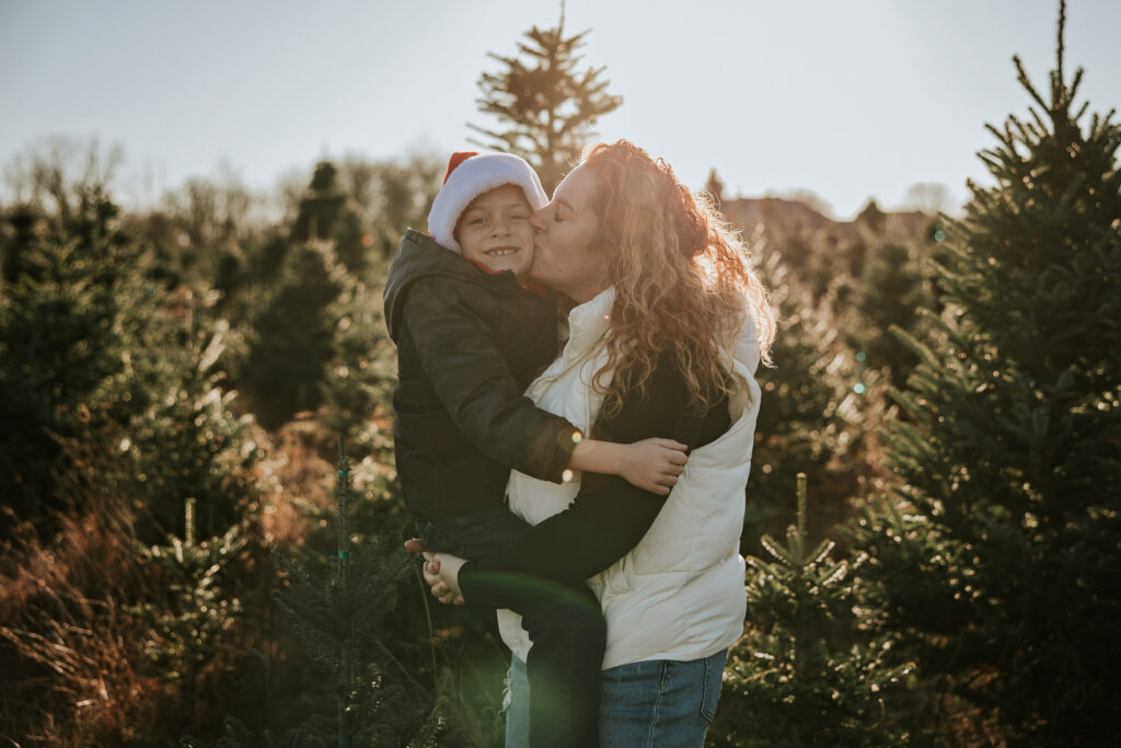 Candy Cane Christmas Tree Farm | Shauna Wear Photography