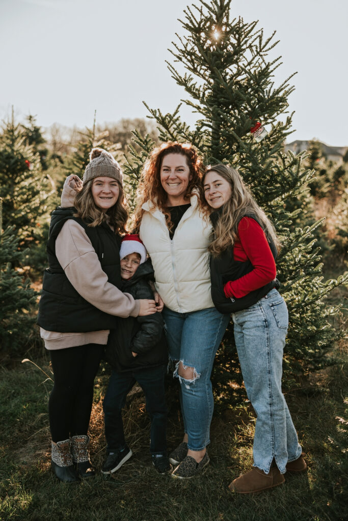 Candy Cane Christmas Tree Farm | Shauna Wear Photography