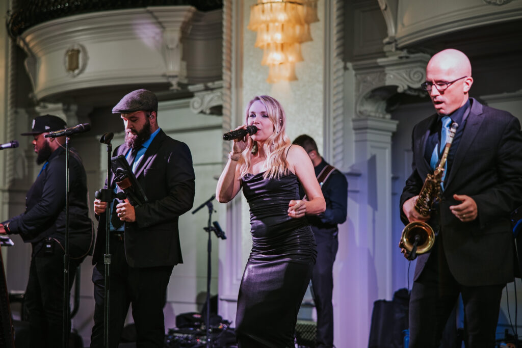 Collision Six – Best Detroit Wedding Bands offering versatile music to keep guests dancing all night long.